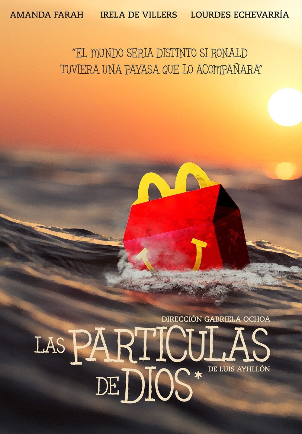 Poster de Las Particulas de Dios