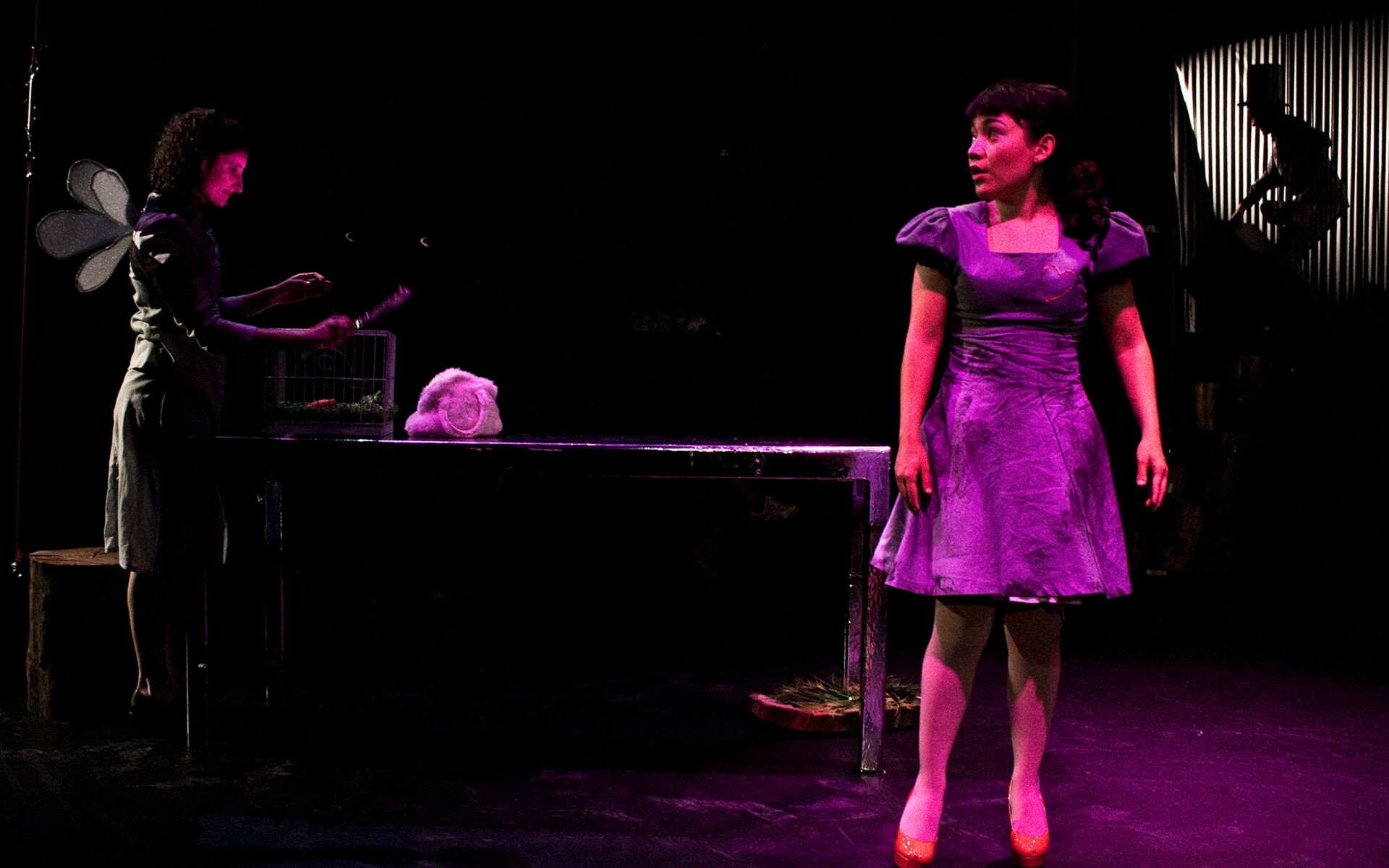 Escena 4 de La Chica Conejita dirigida por Gabriela Ochoa
